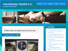 Tablet Screenshot of havixbeckermodell.org